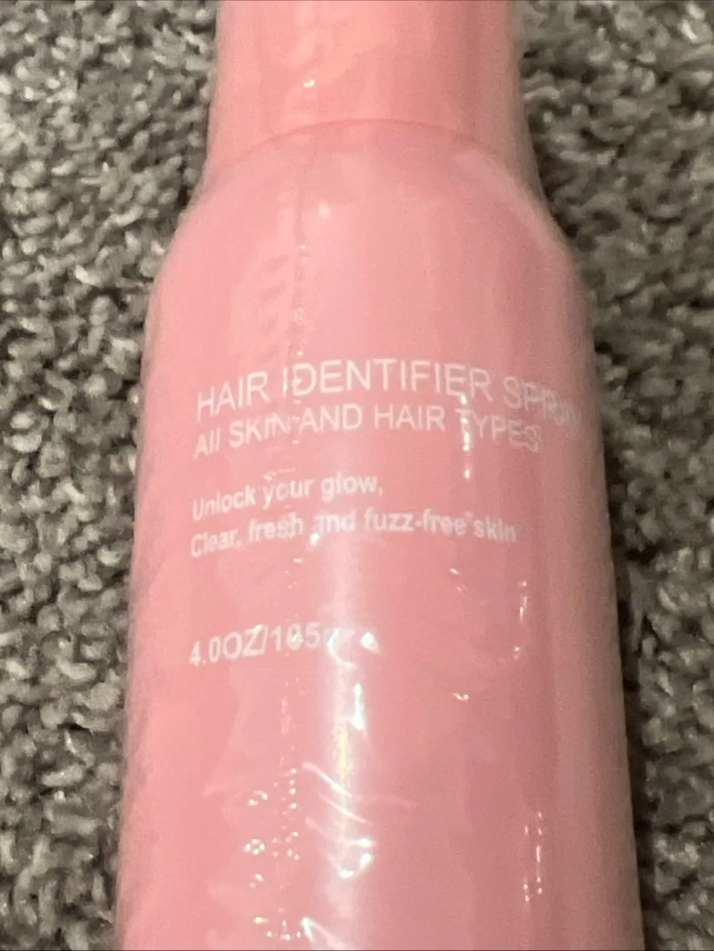 Pink Hair Identifier Spray & Dermaplane Razor Set